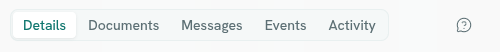 The Ask Axis icon on a record